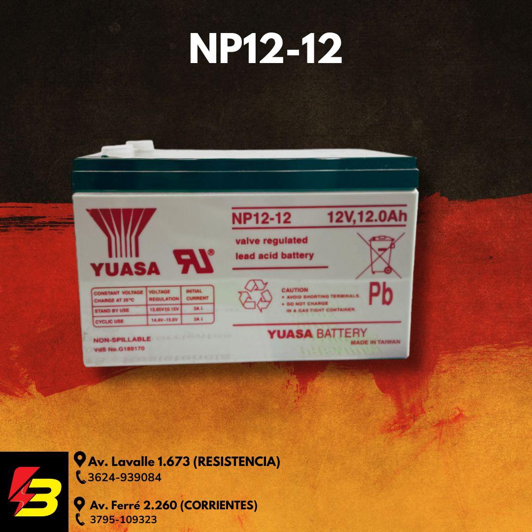 BATERIA YUASA NP12-12