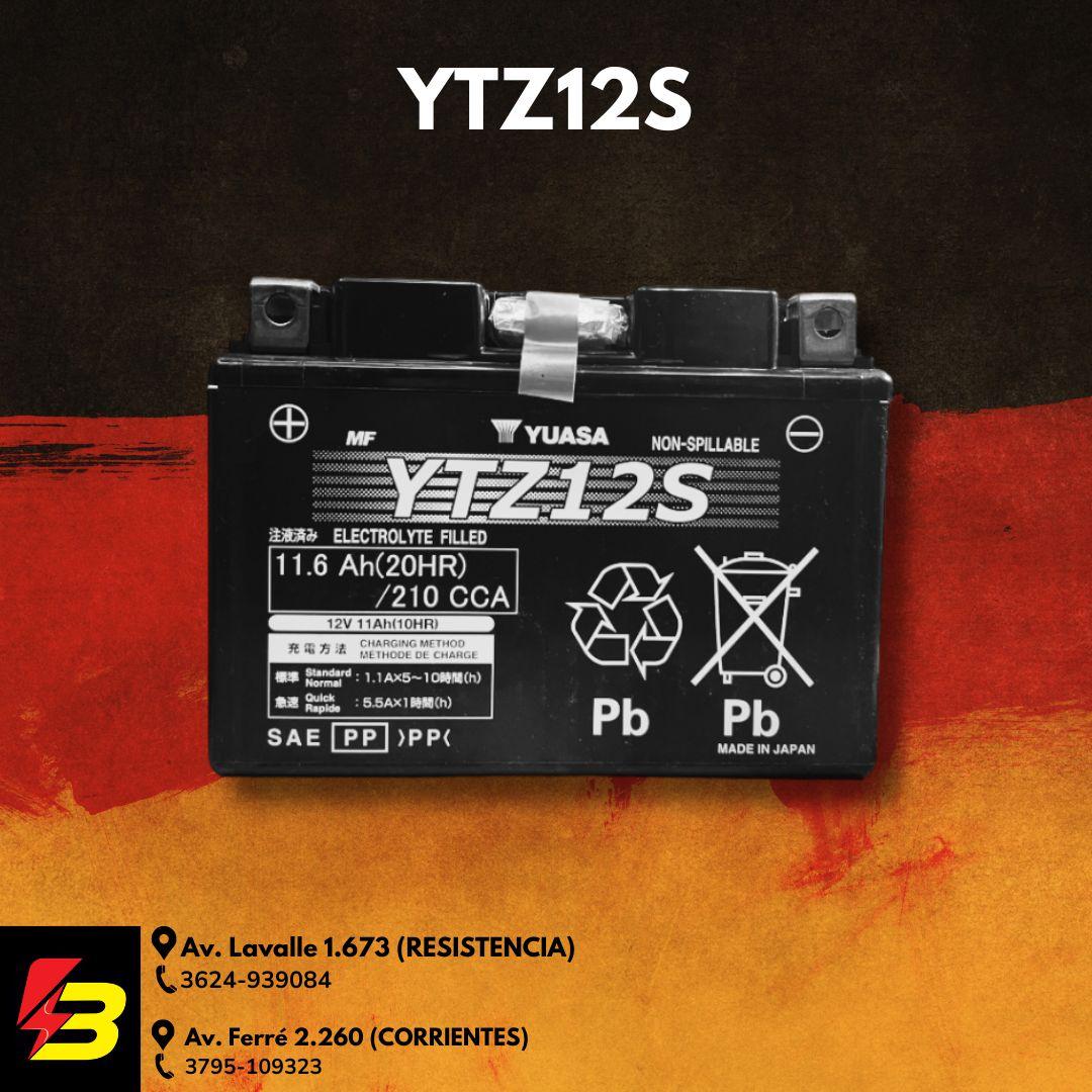 BATERIA YUASA YTZ12S