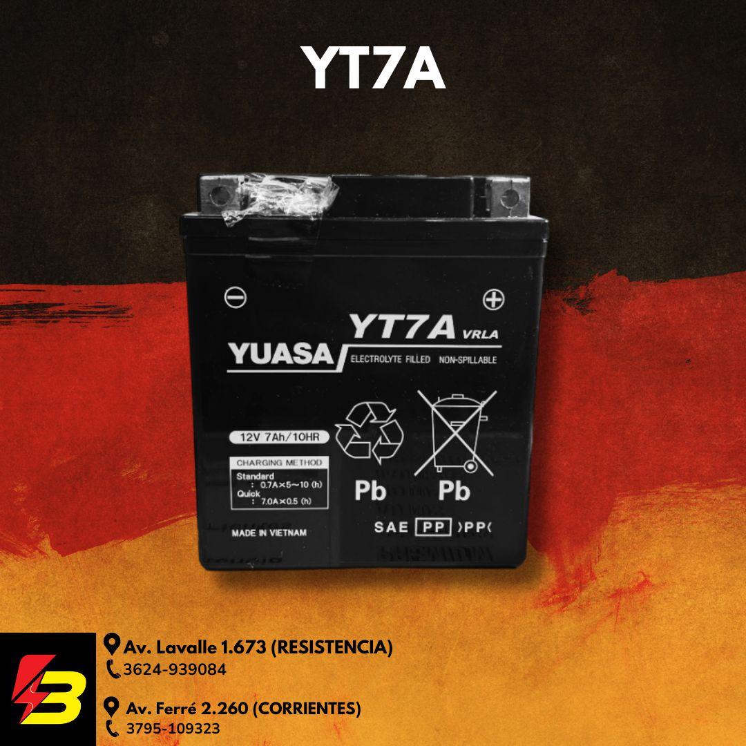 BATERIA YUASA YT7A