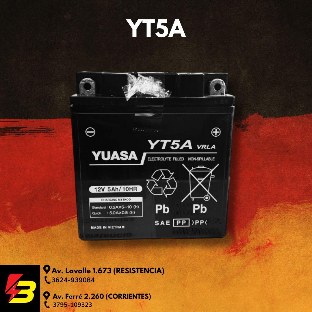 BATERIA YUASA YT5A